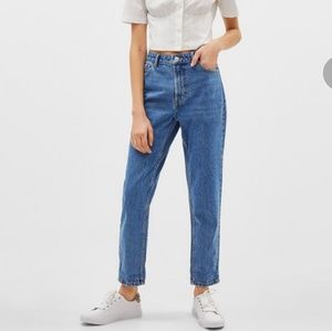 NWT Bershka high waisted mom jeans